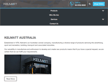 Tablet Screenshot of kelmatt.com.au